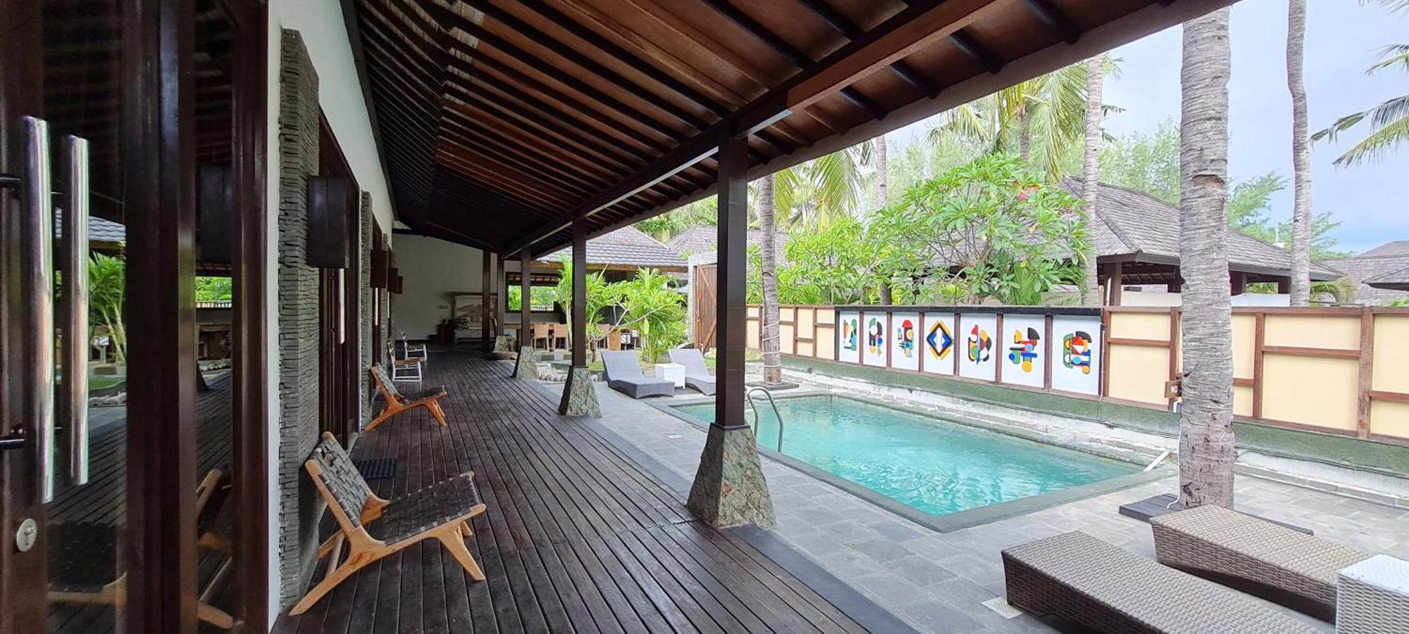 The Trawangan Resort Gili Trawangan Bagian luar foto
