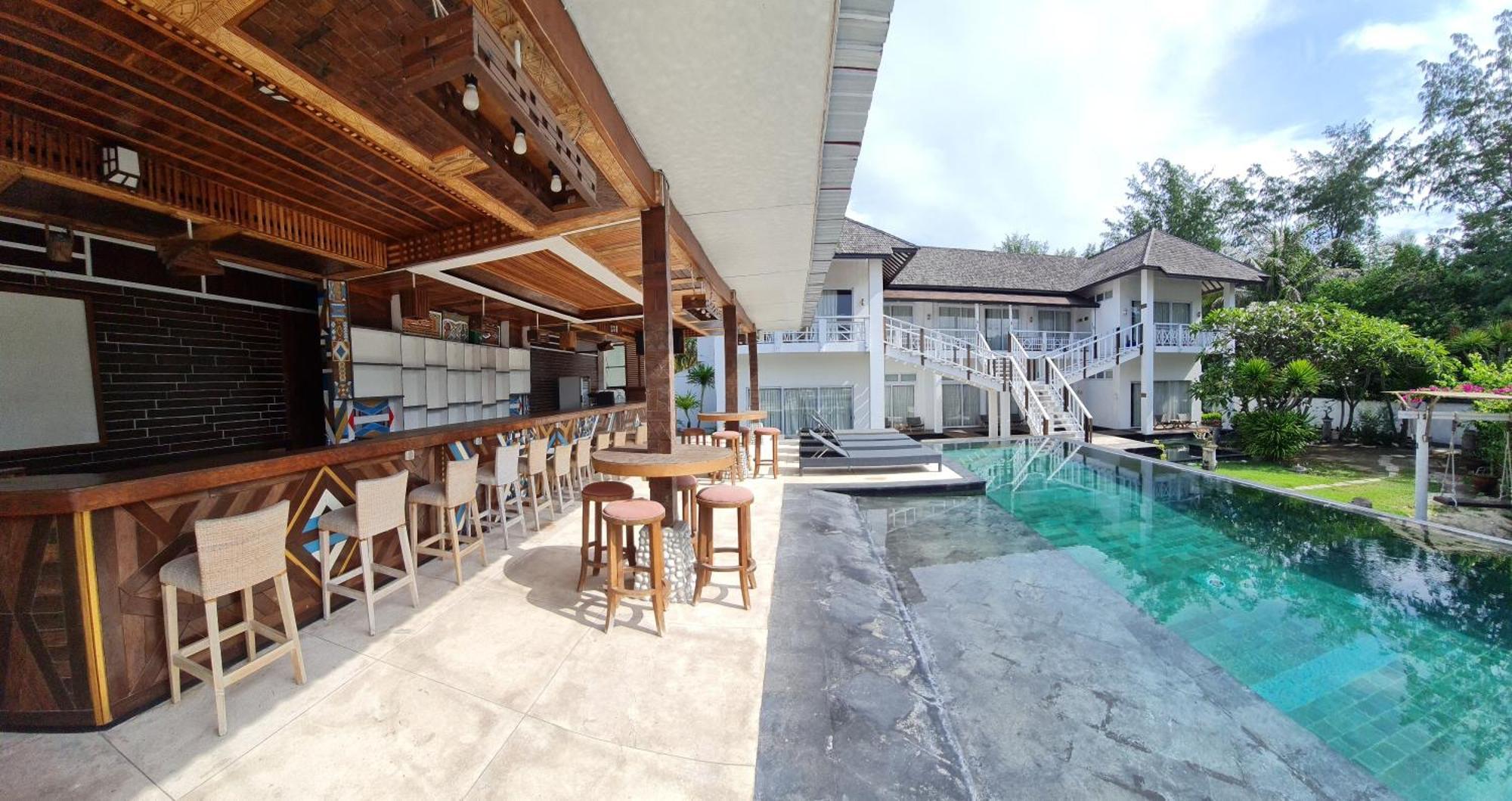 The Trawangan Resort Gili Trawangan Bagian luar foto